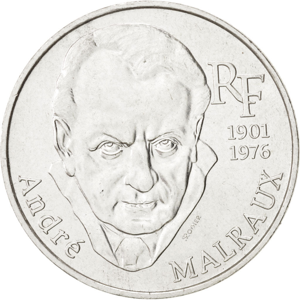 Vème République, 100 Francs 1997, André Malraux, KM 1188