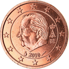 Belgio, Euro Cent, 2010, FDC, Acciaio placcato rame, KM:274