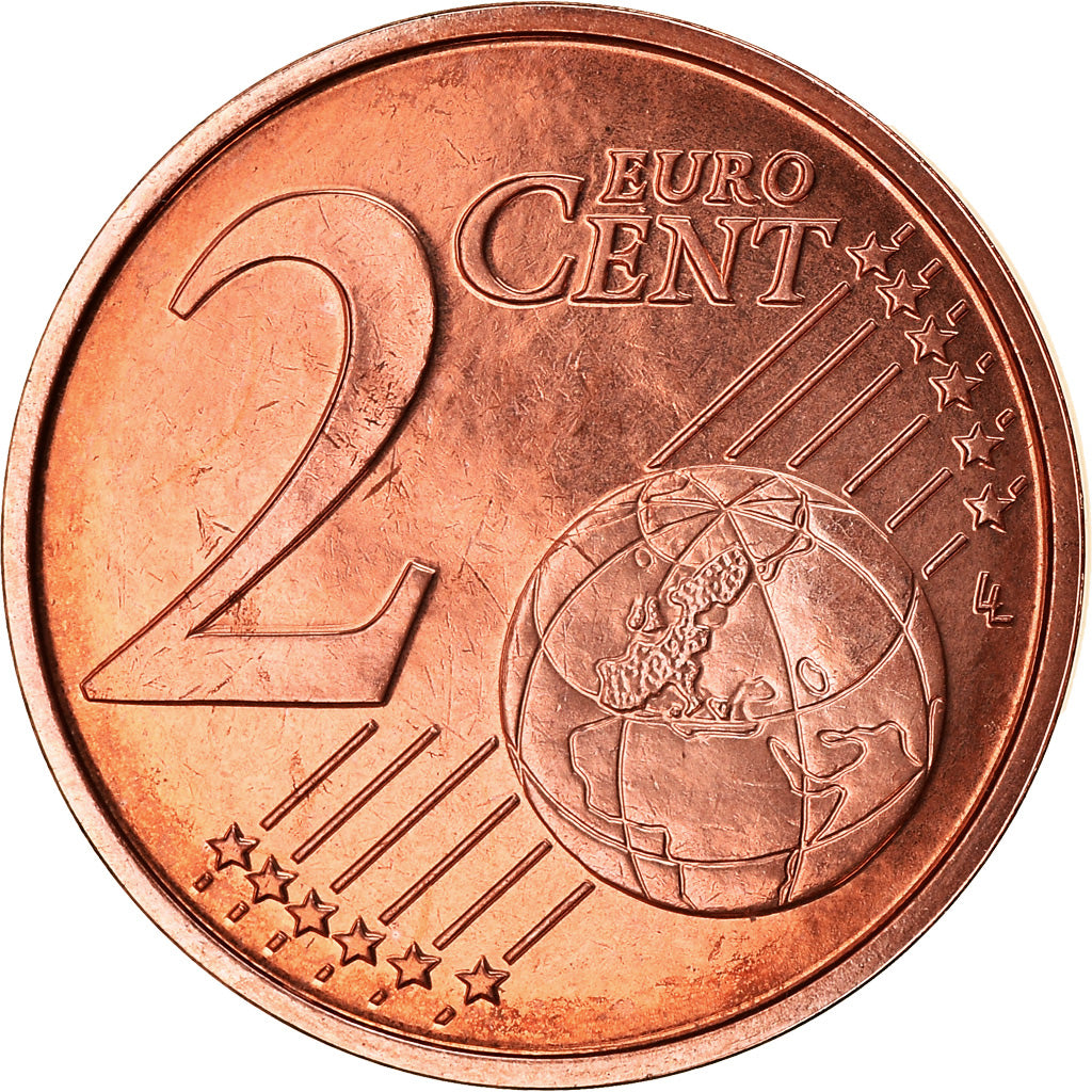 Belgien, 2 Euro Cent, 2010, STGL, Copper Plated Steel, KM:275