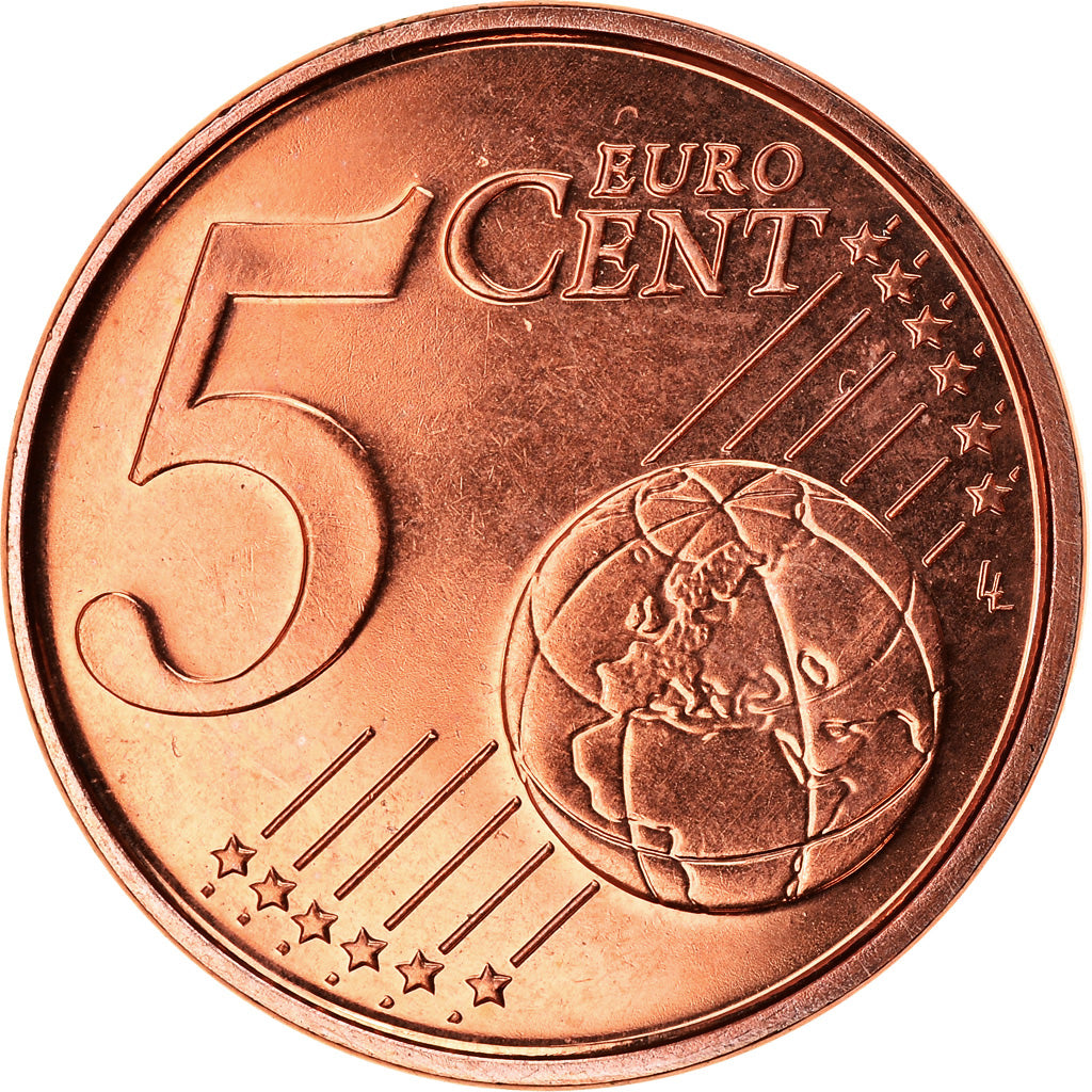 Belgio, 5 Euro Cent, 2010, FDC, Acciaio placcato rame, KM:276