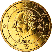 Belgio, 50 Euro Cent, 2010, FDC, Ottone, KM:279