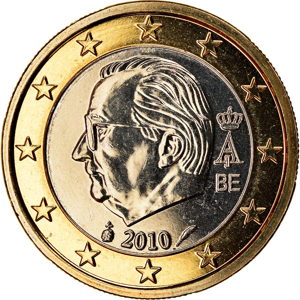 Belgique, Euro, 2010, FDC, Bi-Metallic, KM:280