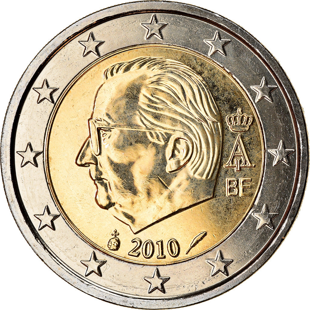 Belgio, 2 Euro, 2010, FDC, Bi-metallico, KM:281