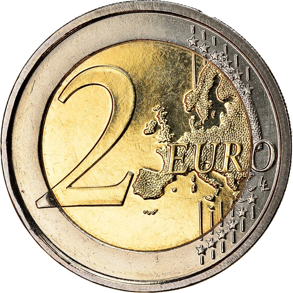 Belgio, 2 Euro, 2010, FDC, Bi-metallico, KM:281