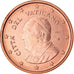 Vatikanstadt, Euro Cent, 2015, STGL, Copper Plated Steel