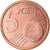Vatikanstadt, 5 Euro Cent, 2015, STGL, Copper Plated Steel