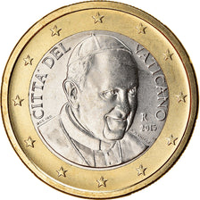 CITTÀ DEL VATICANO, 1 Euro, 2015, FDC, Bi-metallico