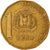Moeda, República Dominicana, Peso, 2000, EF(40-45), Latão, KM:80.2