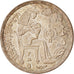 Moneta, Egipt, Pound, 1979, AU(55-58), Srebro, KM:489