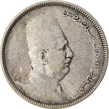 Moneta, Egitto, Fuad I, 5 Piastres, 1923, MB+, Argento, KM:336