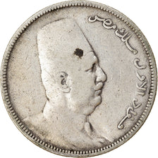 Moneta, Egitto, Fuad I, 5 Piastres, 1923, MB, Argento, KM:336