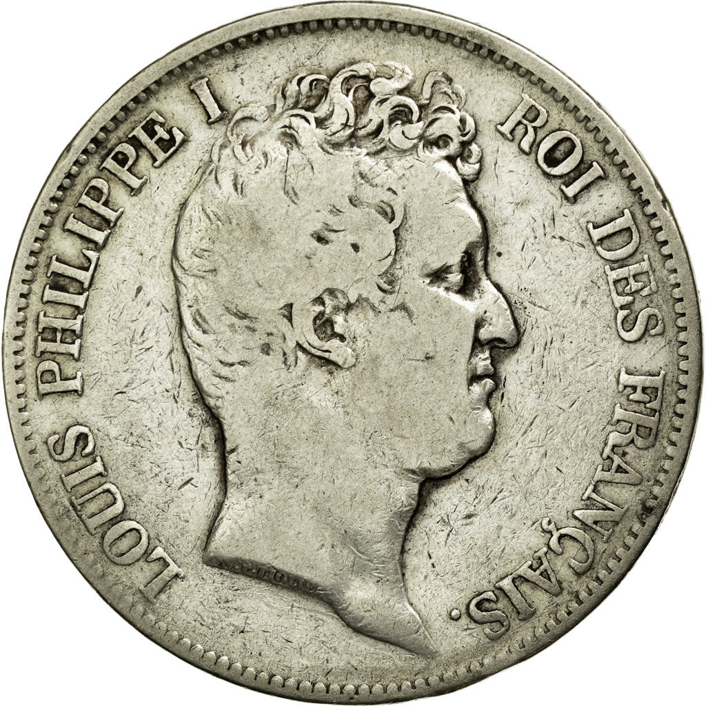Monnaie, France, Louis-Philippe, 5 Francs, 1831, Paris, TB+, Argent, KM:735.1