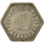 Moeda, Egito, Farouk, 2 Piastres, 1944, British Royal Mint, VF(20-25), Prata