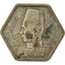 Moeda, Egito, Farouk, 2 Piastres, 1944, British Royal Mint, VF(30-35), Prata