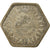 Moneda, Egipto, Farouk, 2 Piastres, 1944, British Royal Mint, BC+, Plata, KM:369