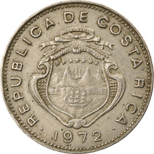 Moeda, Costa Rica, 50 Centimos, 1972, EF(40-45), Cobre-níquel, KM:189.2