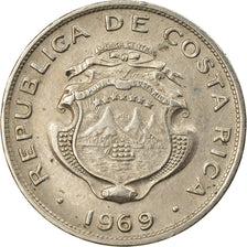 Münze, Costa Rica, 25 Centimos, 1969, SS, Copper-nickel, KM:188.1