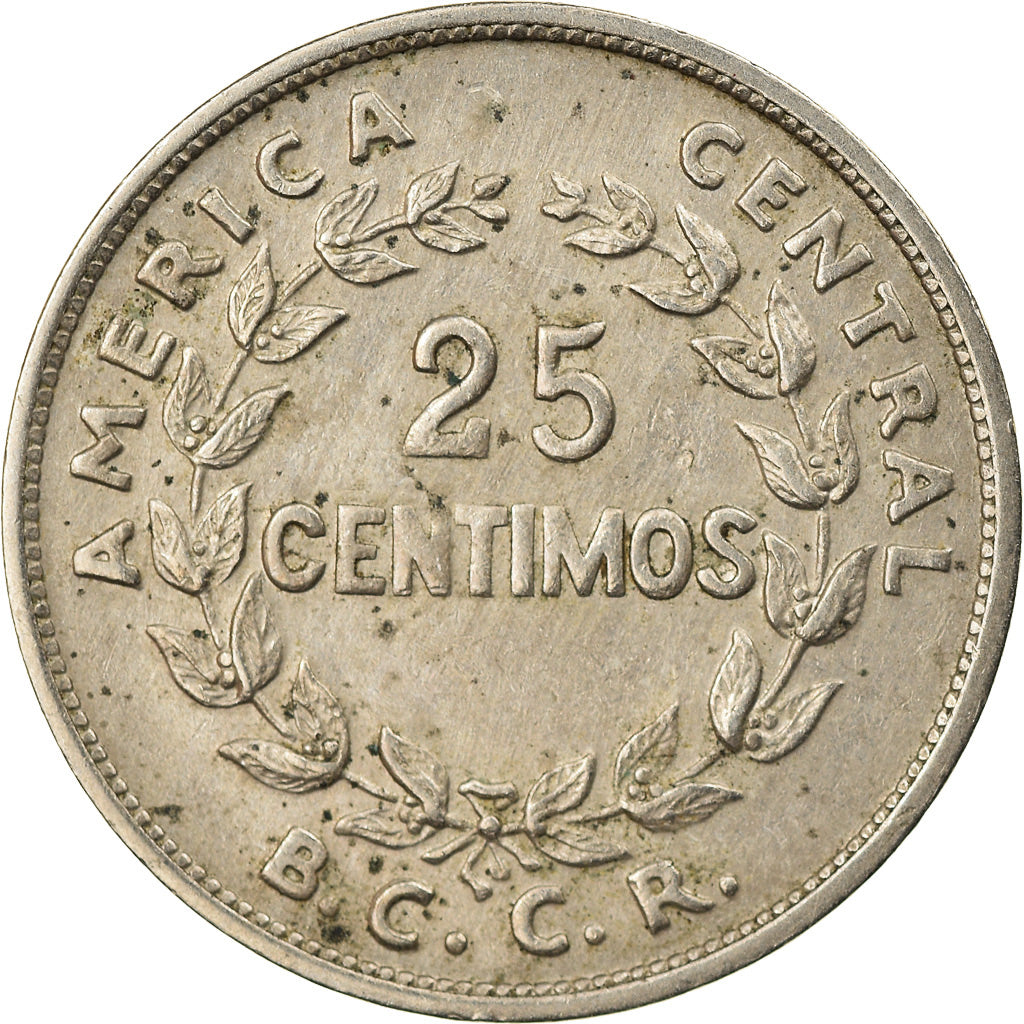 Münze, Costa Rica, 25 Centimos, 1969, SS, Copper-nickel, KM:188.1