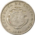 Münze, Costa Rica, 2 Colones, 1961, SS, Copper-nickel, KM:187.1a