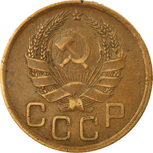 Moneta, Russia, 3 Kopeks, 1936, BB, Alluminio-bronzo, KM:100