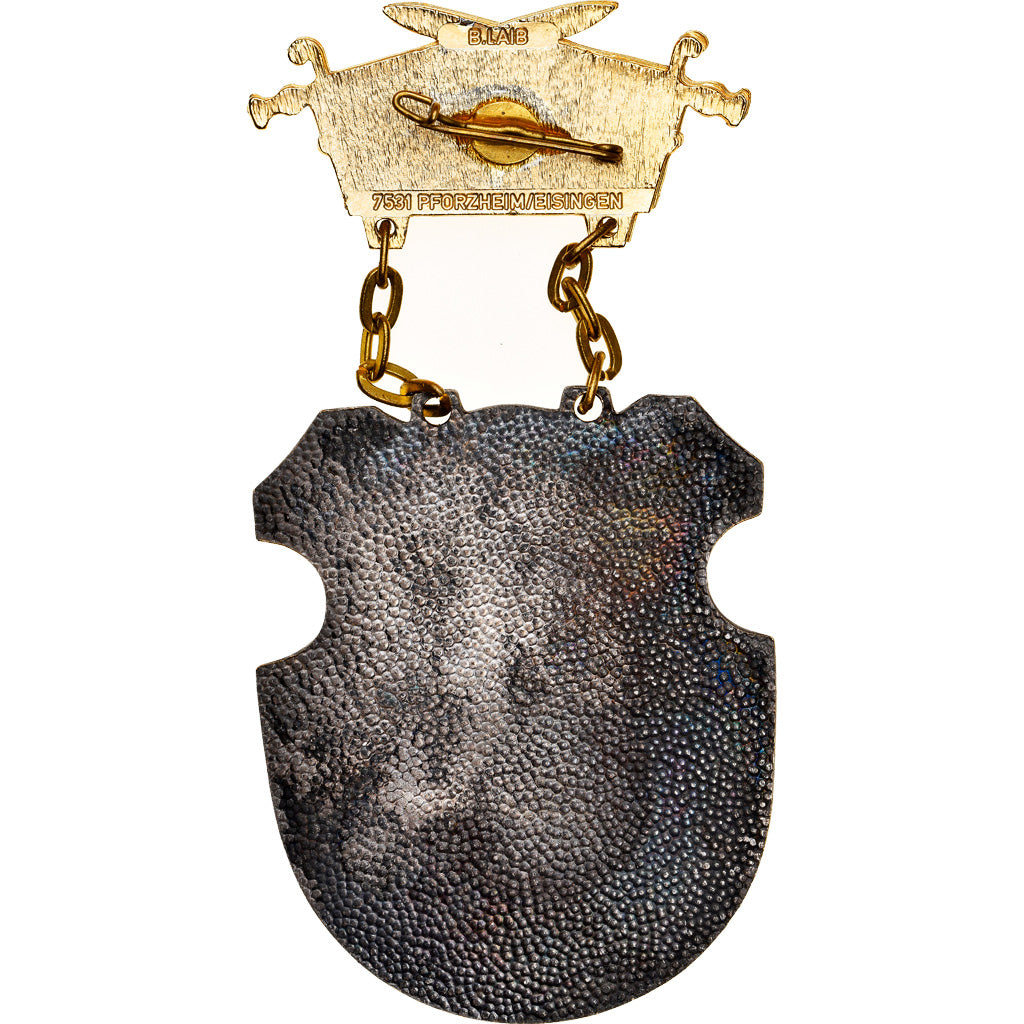 Germany, Medal, Grasellenbach, Geography, AU(50-53), Métal