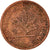 Munten, Federale Duitse Republiek, Pfennig, 1988, Stuttgart, FR+, Copper Plated