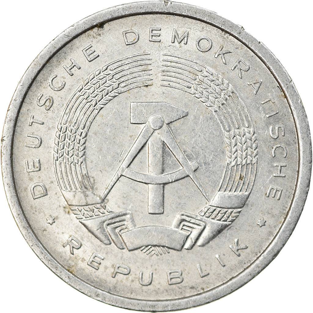Münze, GERMAN-DEMOCRATIC REPUBLIC, 5 Pfennig, 1980, Berlin, SS, Aluminium