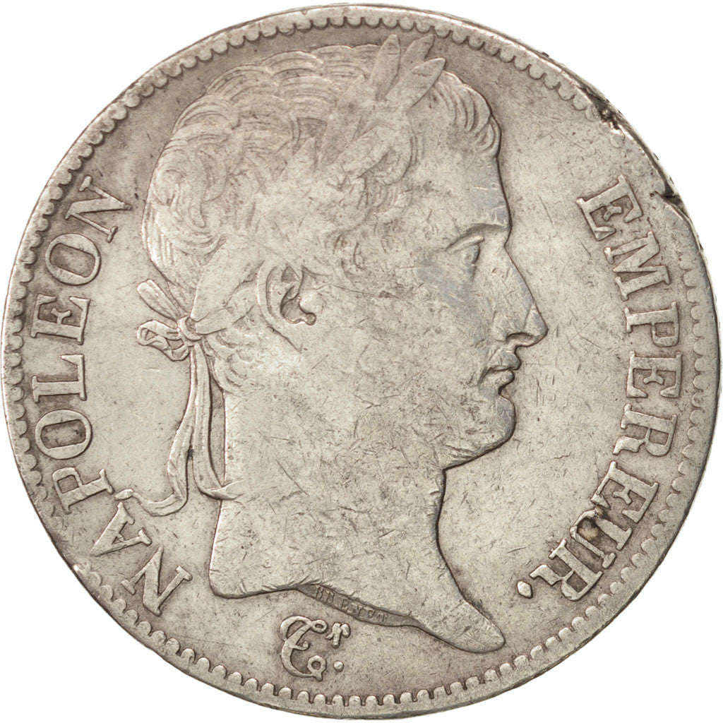 Coin, France, Napoléon I, 5 Francs, 1812, Limoges, VF(30-35), Silver, KM:694.7