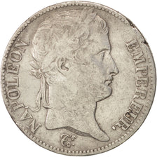 Coin, France, Napoléon I, 5 Francs, 1812, Limoges, VF(30-35), Silver, KM:694.7