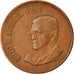 Moneta, Sudafrica, Cent, 1968, BB, Bronzo, KM:74.1
