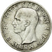 Moneta, Albania, Vittorio Emanuele III, 5 Lek, 1939, Rome, AU(50-53), Srebro