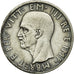 Monnaie, Albania, Vittorio Emanuele III, 5 Lek, 1939, Rome, SUP, Argent, KM:33