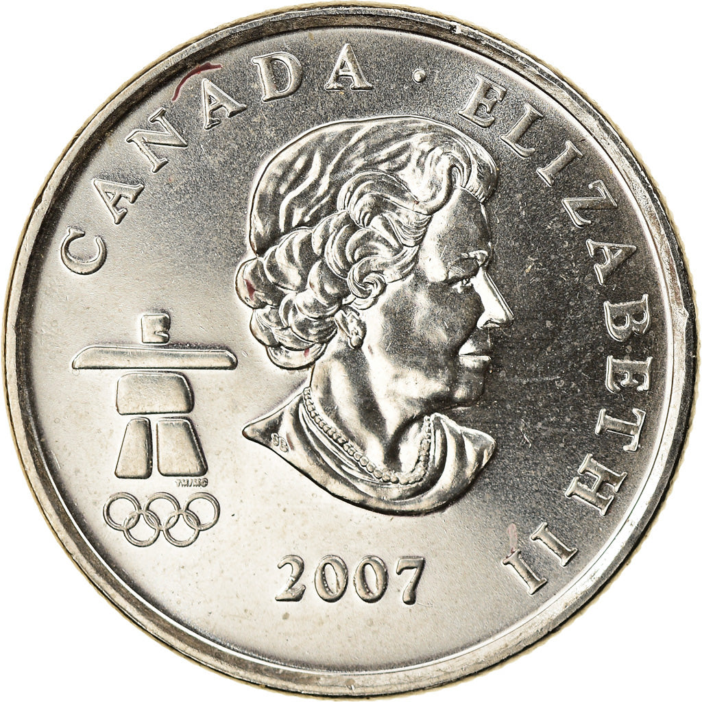 Munten, Canada, Elizabeth II, 25 Cents, 2007, Royal Canadian Mint, Ottawa, ZF
