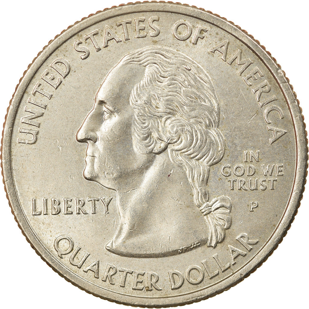 Moneta, Stati Uniti, New Mexico, Quarter, 2008, U.S. Mint, Philadelphia, BB