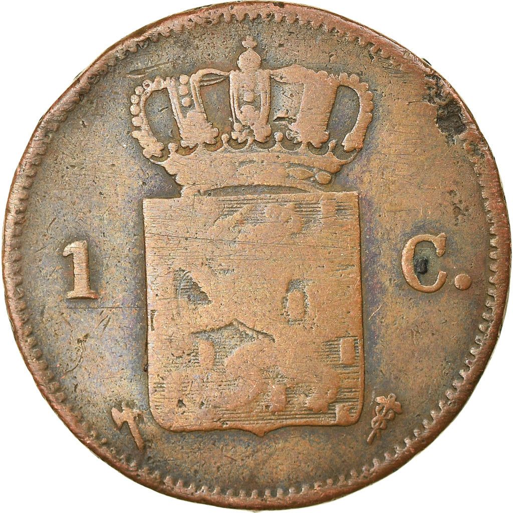 Coin, Netherlands, William III, Cent, 1876, F(12-15), Copper, KM:100