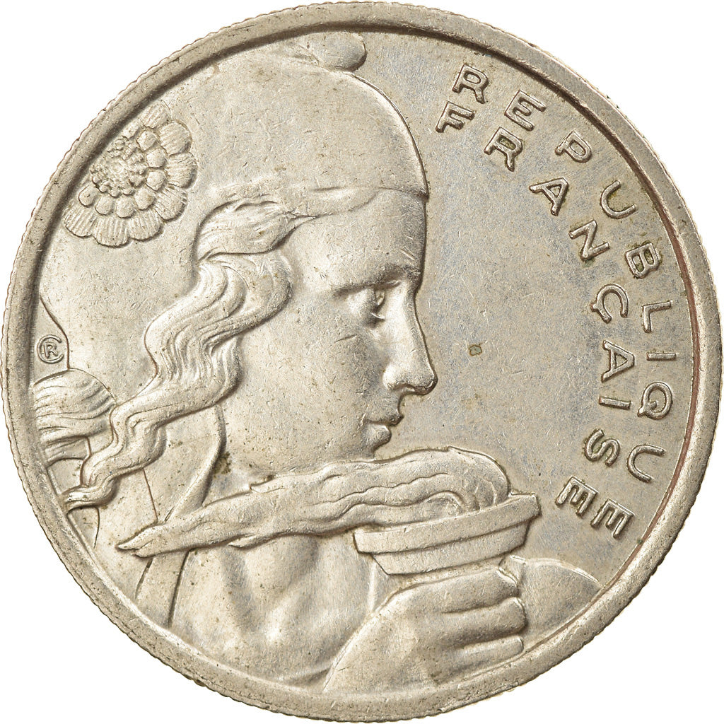 Munten, Frankrijk, Cochet, 100 Francs, 1957, PR, Copper-nickel, KM:919.1