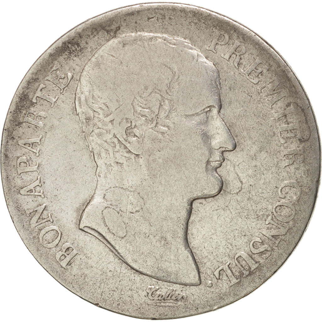 FRANCE, 5 Francs, 1803, Paris, KM:650.1, TB, Silver, Gadoury:577