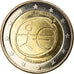 Finland, 2 Euro, EMU 10th Anniversary, 2009, MS(65-70), Bi-Metallic, KM:144