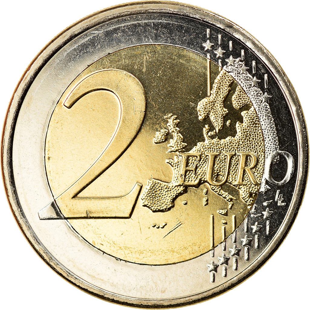 Finland, 2 Euro, EMU 10th Anniversary, 2009, MS(65-70), Bi-Metallic, KM:144