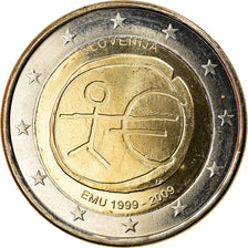 Slovenia, 2 Euro, EMU, 2009, MS(65-70), Bi-Metallic