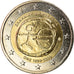 Grécia, 2 Euro, EMU, 2009, MS(65-70), Bimetálico