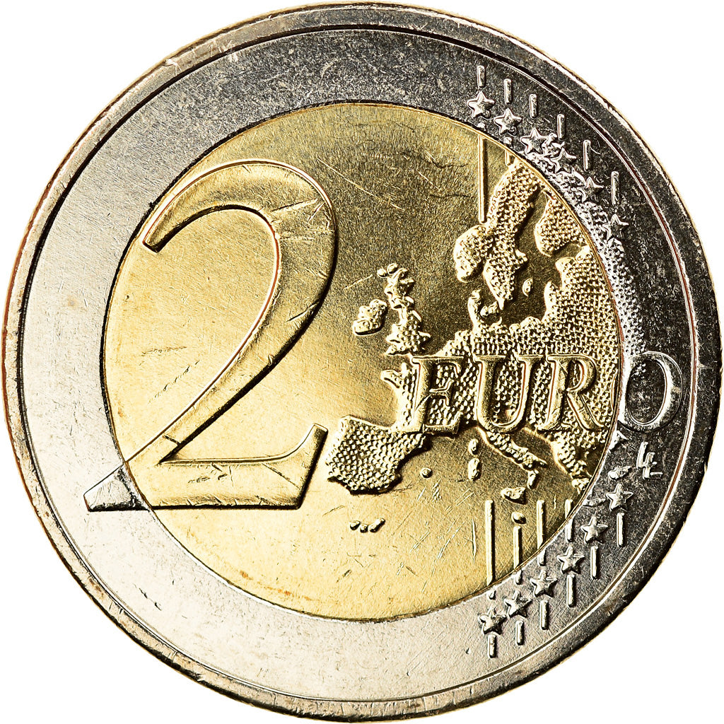 Grecja, 2 Euro, EMU, 2009, MS(65-70), Bimetaliczny