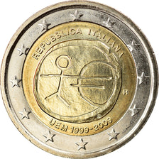 Włochy, 2 Euro, EMU, 2009, Rome, MS(65-70), Bimetaliczny, KM:312