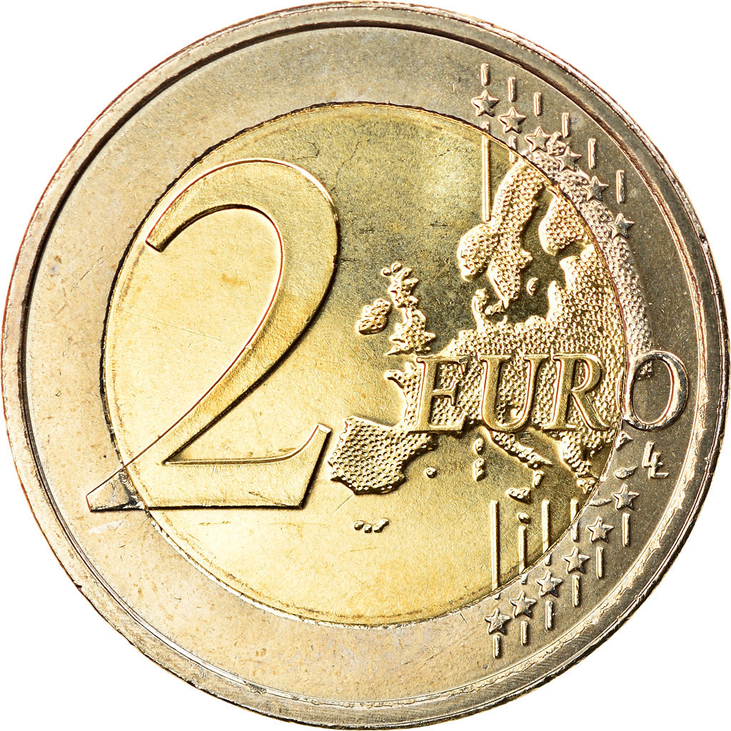 Luxemburgo, 2 Euro, EMU, 2009, MS(65-70), Bimetálico, KM:107