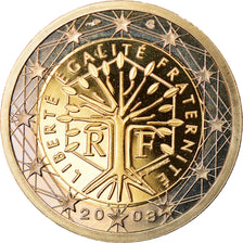 Frankreich, 2 Euro, 2003, Proof, STGL, Bi-Metallic, KM:1289