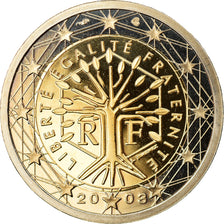 Frankreich, 2 Euro, 2003, Proof, STGL, Bi-Metallic, KM:1289