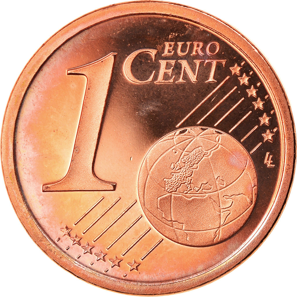 Frankrijk, Euro Cent, 2003, Proof, FDC, Copper Plated Steel, KM:1282