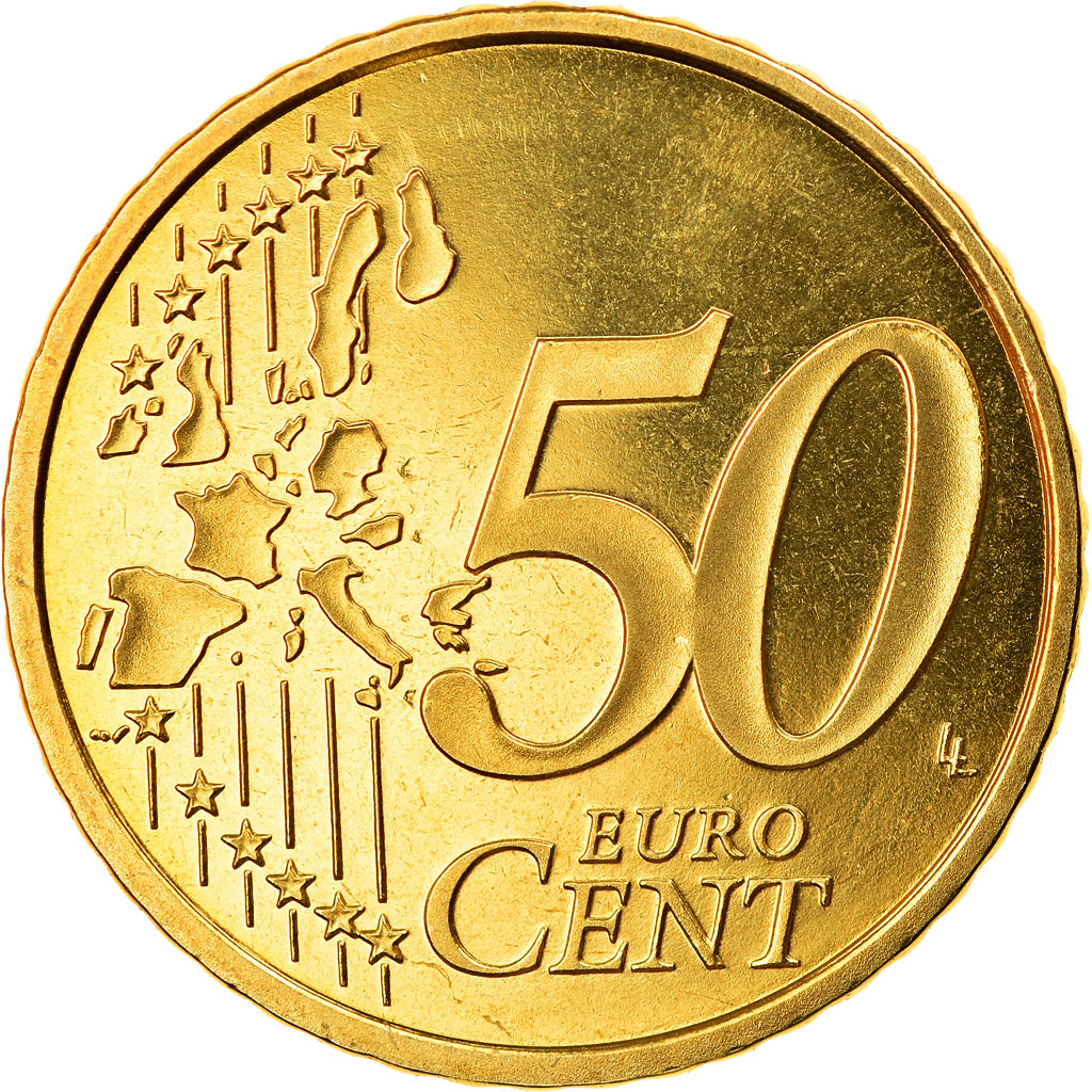 Francia, 50 Euro Cent, 2003, Proof, FDC, Ottone, KM:1287