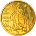Frankrijk, 10 Euro Cent, 2003, Proof, FDC, Tin, KM:1285