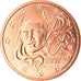 France, 2 Euro Cent, 2002, MS(65-70), Copper Plated Steel, KM:1283